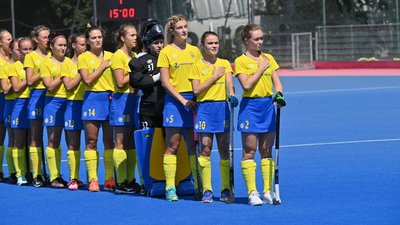 Сумчанки у складі збірної України поступилися француженкам у матчах чемпіонату Європи з хокею на траві