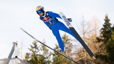 Євген Марусяк на Кубку світу зі стрибків з трампліна