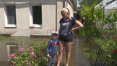У Дніпрі через непрацюючу систему водовідведення залишаються підтопленими 12 будинків