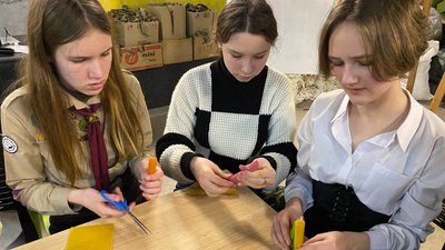 У Вінниці пластуни організували акцію "Різдвяна свічечка"