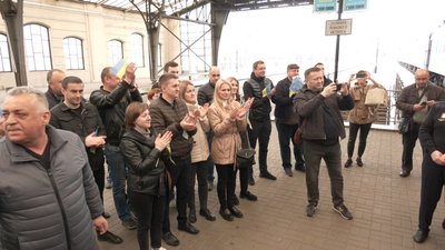 До Львова прибув потяг з Херсона, який потрапив під обстріл 3 травня