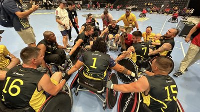 Об'єднана збірна Unconquered ("нескорених") з регбі на візках на Invictus Games 2023, Ігри нескорених Об'єднана збірна Unconquered ("нескорених") з регбі на візках на Invictus Games 2023, Ігри нескорених