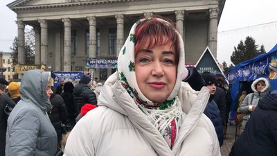 Збирали кошти на безпілотники: в Тернополі відбулося свято обрядового фольклору Збирали кошти на безпілотники: в Тернополі відбулося свято обрядового фольклору