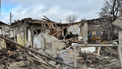 Наслідки атаки безпілотниками Запоріжжя