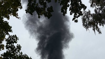 Дим від вибуху