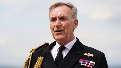 "Росія вже стратегічно програла" — очільник Збройних сил Великої Британії