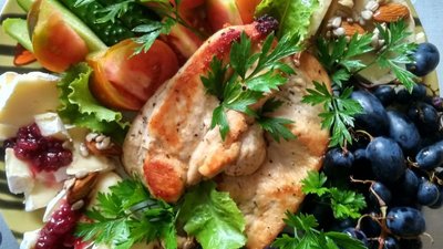 салат, здорове харчування, салат з куркою салат, здорове харчування, салат з куркою