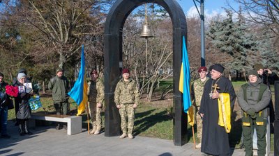 Вшанування пам’яті загиблих захисників в Одесі