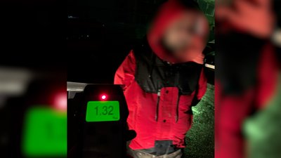 У Рівному копи наздоганяли п'яного водія і на авто, і пішки