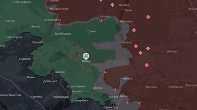 Лиман фронт мапа