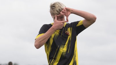 Форвард юнацької збірної України Крістіан Шевченко в складі англійського "Вотфорда".