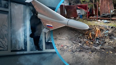 У Полтаві російський дрон 15 жовтня влучив поблизу школи: близько 300 учнів були в укритті