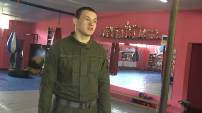З професійного спорту у нацгвардію. Хмельничанин розповів, як поєднує службу й тренування
