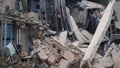 Російські окупанти вдарили ракетами по Мерефі на Харківщині