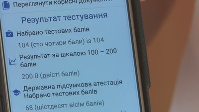 На Дніпропетровщині максимальний бал на ЗНО набрали 36 майбутніх студентів