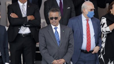На церемонію запросили директора ВООЗ Тедроса Аданома Гебреєсуса На церемонію запросили директора ВООЗ Тедроса Аданома Гебреєсуса