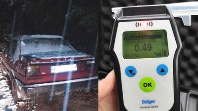 Надув 0,49 проміле: на Рівненщині водій хотів відкупитись тисячею гривень – поліція
