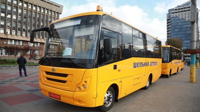 За 2020-й рік на Запоріжжі було придбано 30 шкільних автобусів