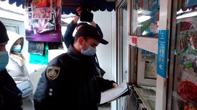 У Херсоні перевіряли дотримання обмежень "карантину вихідного дня"