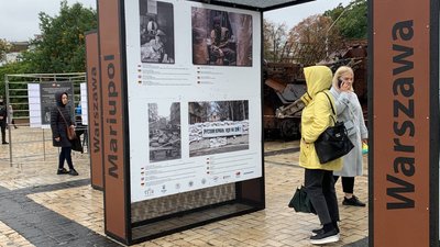 У Києві презентували польсько-українську фотовиставку про злочини та наслідки війни