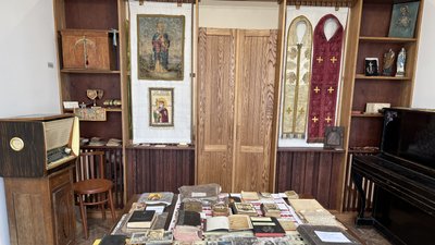 Музей у церкві в Стрию