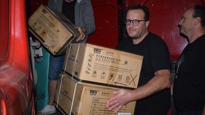 На Закарпаття доправили гуманітарну допомогу від чеського краю Височина