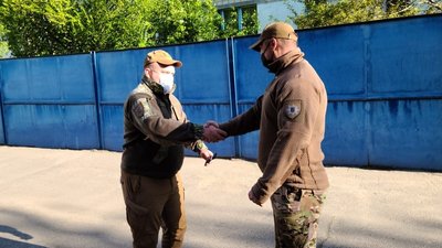 Зі Сходу повернувся вінницький батальйон поліції особливого призначення