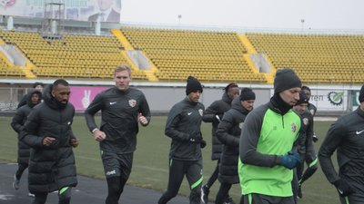 Полтавська «Ворскла» провела перше тренування після відпустки