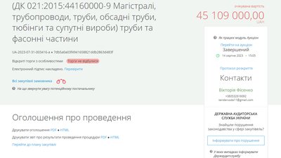 45 мільйонів гривень: комунальне підприємство Полтави хотіло закупити матеріали за завищеною вартістю 45 мільйонів гривень: комунальне підприємство Полтави хотіло закупити матеріали за завищеною вартістю