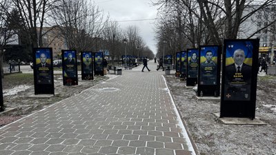 На Алеї Героїв у Полтаві цьогоріч встановлять 55 меморіальних щитів 