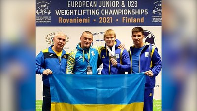 Важкоатлети з Рівненщини повернулися з чемпіонату Європи з п'ятьма медалями Важкоатлети з Рівненщини повернулися з чемпіонату Європи з п'ятьма медалями