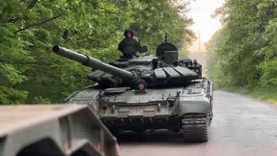 Екіпаж "Ромашка": як троє бійців зі Срібного воюють на трофейних танках Екіпаж "Ромашка": як троє бійців зі Срібного воюють на трофейних танках