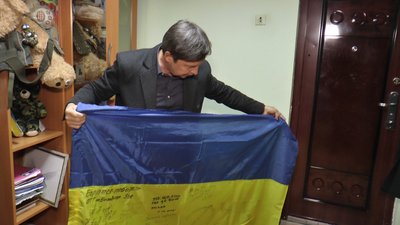 Ужгородець Володимир Суран розповів про будні волонтера Ужгородець Володимир Суран розповів про будні волонтера