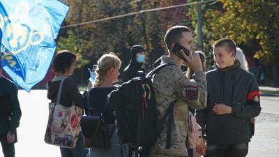 У Києві проходить марш УПА до Дня захисника України У Києві проходить марш УПА до Дня захисника України