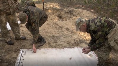 На колишньому Херсонському плацдармі знайшли останки двох солдатів, які зникли безвісти