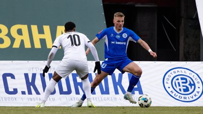 Кудрівка з Чернігівщини зіграла внічию із Зорею у першому матчі УПЛ після зимової перерви