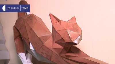 Виготовляє скульптури з паперу. Сумчанка Ірина Гришина. СУСПІЛЬНЕ | ЛЮДИ Виготовляє скульптури з паперу. Сумчанка Ірина Гришина. СУСПІЛЬНЕ | ЛЮДИ