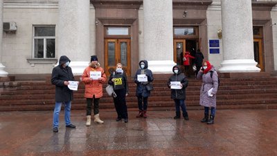 У Кропивницькому відбулася акція на підтримку Андрія Антоненка