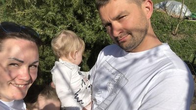Катерина Сімакова з чоловіком Катерина Сімакова з чоловіком