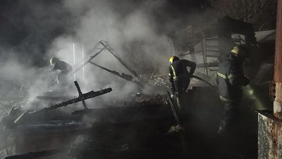 Пожежі внаслідок російських обстрілів сталися у двох районах Харківщини
