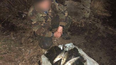 На Херсонщині за тиждень браконьєри виловили майже 173 кг риби На Херсонщині за тиждень браконьєри виловили майже 173 кг риби