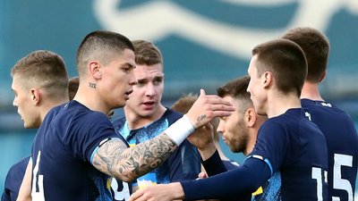 "Динамо" зіграло результативну нічию із загребським "Динамо" у благодійному матчі: відео
