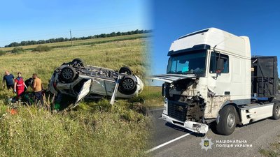 Смертельна ДТП на Чернігівщині: фура зіткнулася з двома авто, загинув 16-річний хлопець