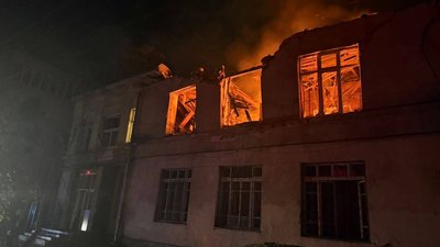 Атака РФ на Одесу 30 квітня 2026 року, пожежа, будинок