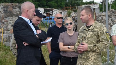 Делегація з Естонії відвідала Бородянку і Гостомель