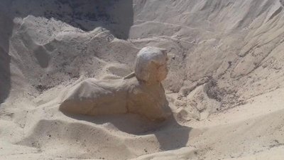 В Єгипті знайшли "мікросфінкса"