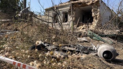 Пошкоджений будинок у Миколаєві