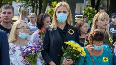 На Дніпропетровщині вшанували пам’ять загиблих захисників України На Дніпропетровщині вшанували пам’ять загиблих захисників України
