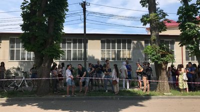 Мітинг під Архикатедральним храмом УГКЦ в Тернополі