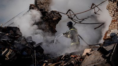 ДСНС ліквідували наслідки ударів по Охтирському району на Сумщині